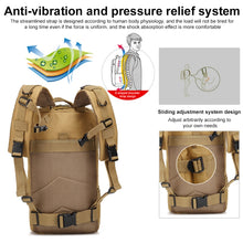Load image into Gallery viewer, Unisex Outdoor Backpack Camping Hiking Rucksacks Bag