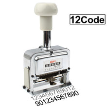 Load image into Gallery viewer, High Performance Metal Material Automatic Numbering Machine (12 Code), 12 Code