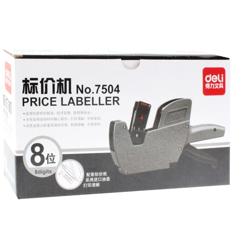 High Performance Handheld ink 8 Digits Price Labeller, Grey (No.7504), 7504