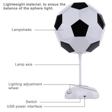 Load image into Gallery viewer, USB Handmade Charm Night Light / Desk Lamp Colorful Bedside Lamp