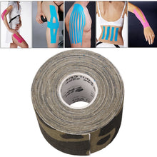 Load image into Gallery viewer, Waterproof Kinesiology Tape Sports Muscles Care Therapeutic Bandage, Size: 5m(L) x 5cm(W), Size: 5mx 5cm White, Size: 5mx 5cm Green, Size: 5mx 5cm, Size: 5mx 5cm Red, Size: 5mx 5cm Yellow, Size: 5mx 5cm Orange, Size: 5mx 5cm Blue, Size: 5m x 5cm Magent...