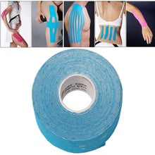 Load image into Gallery viewer, Waterproof Kinesiology Tape Sports Muscles Care Therapeutic Bandage, Size: 5m(L) x 5cm(W), Size: 5mx 5cm White, Size: 5mx 5cm Green, Size: 5mx 5cm, Size: 5mx 5cm Red, Size: 5mx 5cm Yellow, Size: 5mx 5cm Orange, Size: 5mx 5cm Blue, Size: 5m x 5cm Magent...