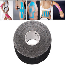 Load image into Gallery viewer, Waterproof Kinesiology Tape Sports Muscles Care Therapeutic Bandage, Size: 5m(L) x 5cm(W), Size: 5mx 5cm White, Size: 5mx 5cm Green, Size: 5mx 5cm, Size: 5mx 5cm Red, Size: 5mx 5cm Yellow, Size: 5mx 5cm Orange, Size: 5mx 5cm Blue, Size: 5m x 5cm Magent...