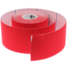 Load image into Gallery viewer, Waterproof Kinesiology Tape Sports Muscles Care Therapeutic Bandage, Size: 5m(L) x 5cm(W), Size: 5mx 5cm Red, Size: 5mx 5cm Yellow, Size: 5mx 5cm Orange, Size: 5mx 5cm Blue, Size: 5m x 5cm Magenta, Size: 5mx 5cm Apricot, Size: 5mx 5cm Black            ...