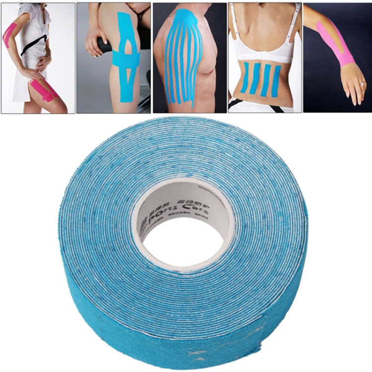 Waterproof Kinesiology Tape Sports Muscles Care Therapeutic Bandage, Size: 5m(L) x 2.5cm(W)