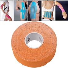 Load image into Gallery viewer, Waterproof Kinesiology Tape Sports Muscles Care Therapeutic Bandage, Size: 5m(L) x 2.5cm(W), Size: 5m x 2.5cm
