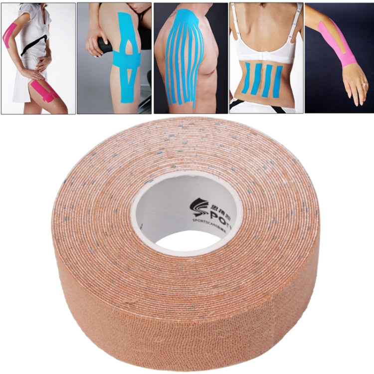 Waterproof Kinesiology Tape Sports Muscles Care Therapeutic Bandage, Size: 5m(L) x 2.5cm(W)