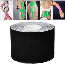 Load image into Gallery viewer, 5M Waterproof Sports Tape Sports Muscles Care Therapeutic Bandage, Width: 5cm, Size: 5mx5cm, Size: 5m x 5cm Purple