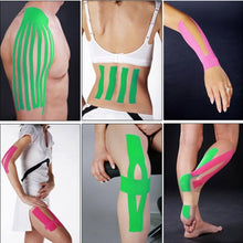 Load image into Gallery viewer, 5M Waterproof Sports Tape Sports Muscles Care Therapeutic Bandage, Width: 5cm, Size: 5mx5cm, Size: 5m x 5cm Purple