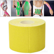 Load image into Gallery viewer, 5M Waterproof Sports Tape Sports Muscles Care Therapeutic Bandage, Width: 5cm, Size: 5mx5cm, Size: 5m x 5cm Purple