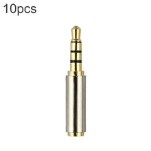 Load image into Gallery viewer, 3.5mm 4-Pin Audio Jack Connector to 2.5mm 4-Pin Adapters (10 Pcs in One Package, the Price is for 10 Pcs), 3.5mm Male to 2.5mm Female