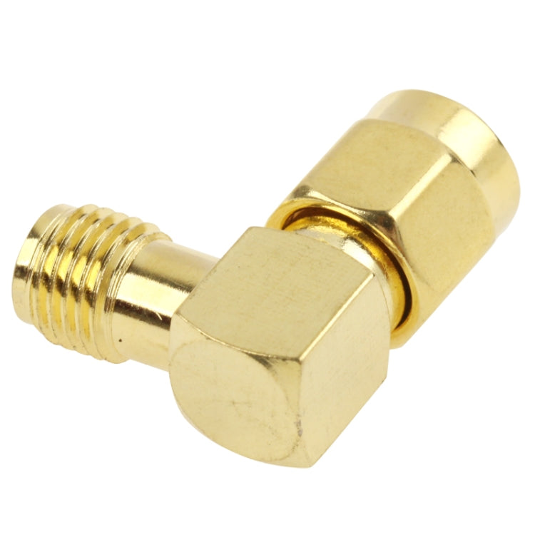 Gold Plated RP-SMA Male to SMA Female Adapter, RP-SMA Male to SMA Female