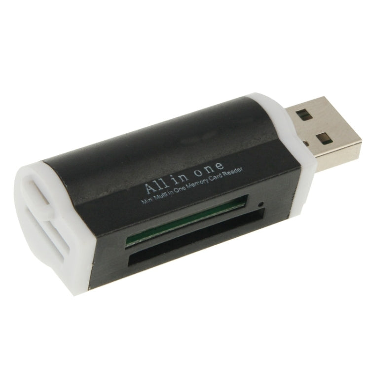 2 PCS Multi All in 1 USB 2.0 SDHC TF M2 MMC MS PRO DUO Memory Card Reader