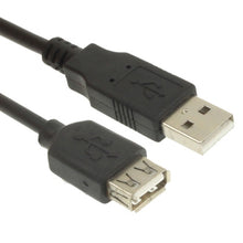 Load image into Gallery viewer, USB 2.0 AM to AF Extension Cable, Length: 1.5m, Length: 1.5m