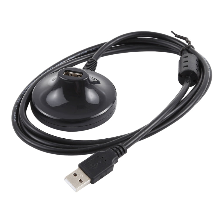 USB 2.0 AM to AF Extension Cable with Base, Length: 1.5m, With Base 1.5m