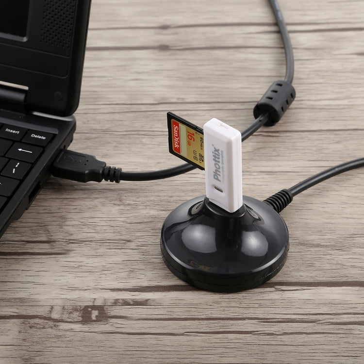 USB 2.0 AM to AF Extension Cable with Base, Length: 1.5m, With Base 1.5m