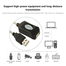 Load image into Gallery viewer, USB 2.0 Extension Cable, Length: 5M, Extension Cable, Length: 5m