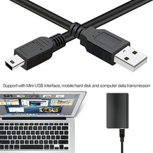 Load image into Gallery viewer, USB 2.0 AM to Mini 5pin USB Cable, Length: 1.5m, USB 2.0 AM to Mini 5Pin