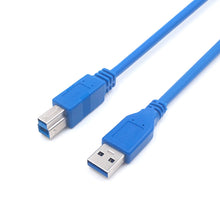 Load image into Gallery viewer, USB 3.0 A Male to B Male Extension / Data Transfer / Printer Cable,  Length: 5m, Length: 60cm, Length: 1.5m, Length: 3m, Length: 5m
