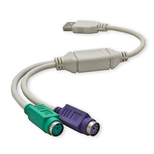 Load image into Gallery viewer, USB to PS/2 Adapter Cable for keyboard and Mouse , normal quality