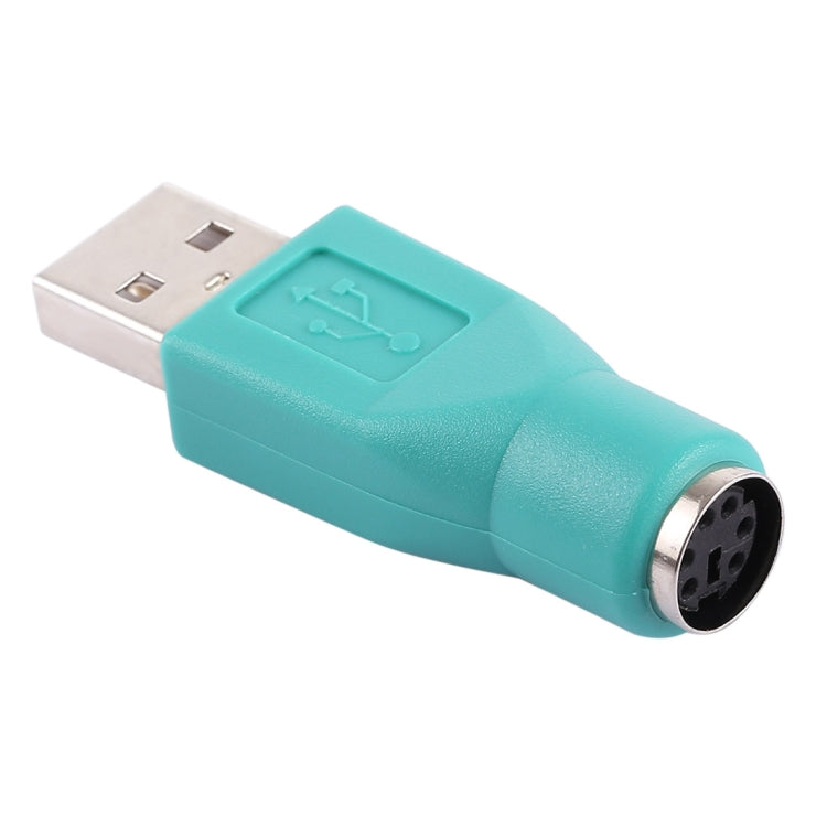 USB A Plug to mini DIN6 female Adapter (PS/2 to USB), PS/2 Female to USB Male