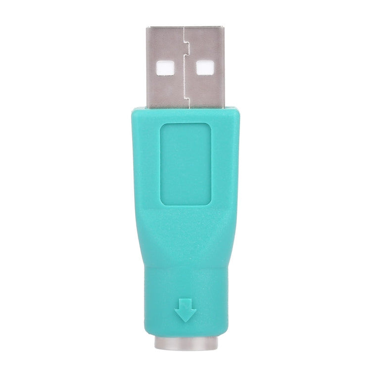 USB A Plug to mini DIN6 female Adapter (PS/2 to USB), PS/2 Female to USB Male