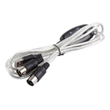 Load image into Gallery viewer, USB to MIDI Interface Electric Piano Converter Adapter Cable, Length: 1.8m