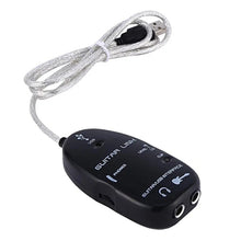 Load image into Gallery viewer, USB Interface Guitar Link Cable PC / MAC Recording, USB Interface Guitar Link Cable (Black), USB Interface Guitar Link Cable (White)