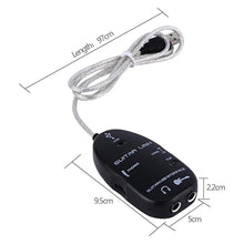 Load image into Gallery viewer, USB Interface Guitar Link Cable PC / MAC Recording, USB Interface Guitar Link Cable (Black), USB Interface Guitar Link Cable (White)