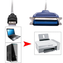 Load image into Gallery viewer, High Quality USB 2.0 to Parallel 1284 36 Pin Printer Adapter Cable, Cable Length: Approx 1m