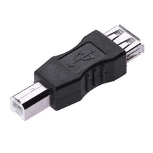 Load image into Gallery viewer, USB 2.0 A Female to B Male Adapter Connector AF to BM Converter for Printer