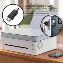 Load image into Gallery viewer, USB 2.0 A Female to B Male Adapter Connector AF to BM Converter for Printer