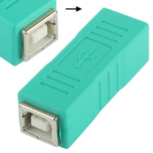 Load image into Gallery viewer, USB 2.0 BF to BF Adapter, USB 2.0 BF (Black), USB 2.0 BF (Green)