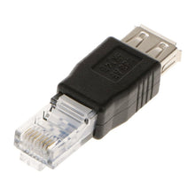 Load image into Gallery viewer, RJ45 Male to USB AF Adapter
