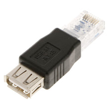 Load image into Gallery viewer, RJ45 Male to USB AF Adapter