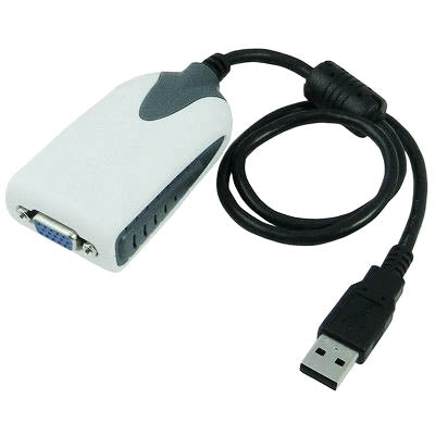 USB To VGA Multi-Monitor / Multi-Display Adapter, Resolution: 1680 x1050, USB 2.0 (Resolution: 1680 x1050)