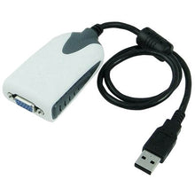 Load image into Gallery viewer, USB To VGA Multi-Monitor / Multi-Display Adapter, Resolution: 1680 x1050, USB 2.0 (Resolution: 1680 x1050)