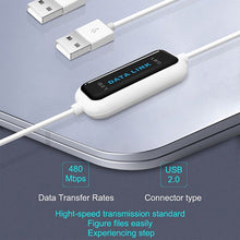 Load image into Gallery viewer, High Speed USB 2.0 Data Link Cable, PC to PC Data Share, Plug and Play, Length: 165cm