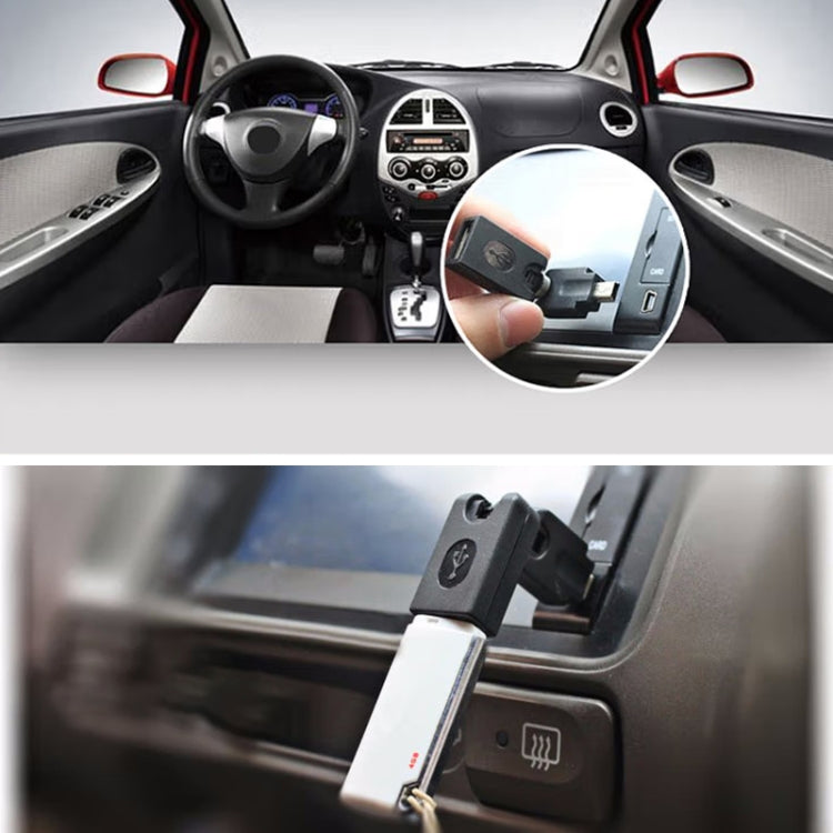 High Quality USB 2.0 AF to OTG Mini USB Adapter, Support 360 Degree Rotation, USB 2.0 AF