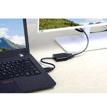 Load image into Gallery viewer, 26cm HDMI to VGA + Audio Output Video Conversion Cable with 3.5mm Audio Cable, Support Full HD 1080P, Length: 26cm