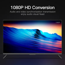 Load image into Gallery viewer, 26cm HDMI to VGA + Audio Output Video Conversion Cable with 3.5mm Audio Cable, Support Full HD 1080P, Length: 26cm