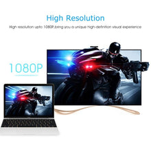 Load image into Gallery viewer, 24cm Full HD 1080P HDMI to VGA + Audio Output Cable for Computer / DVD / Digital Set-top Box / Laptop / Mobile Phone / Media Player, Length: 24cm, Length: 24cm(White)