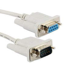Load image into Gallery viewer, DB9 Male to Female RS232 9Pin Serial Extension Cable, Length: 1.5m, RS232 Male to Male