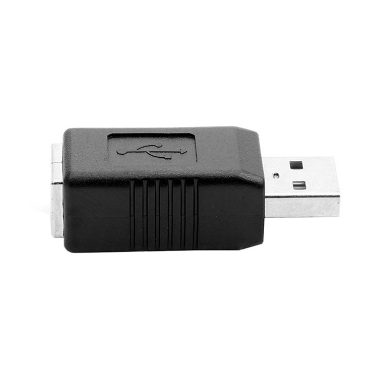 USB 2.0 AM to BF Printer Adapter Converter, USB 2.0 AM  (Black)