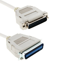 Load image into Gallery viewer, IEEE 1284 to RS232 25 Pin Male Cable, 25sb, Length: 1.5m, IEEE 1284 to DB25 (18s), IEEE 1284 to DB25 (25s)