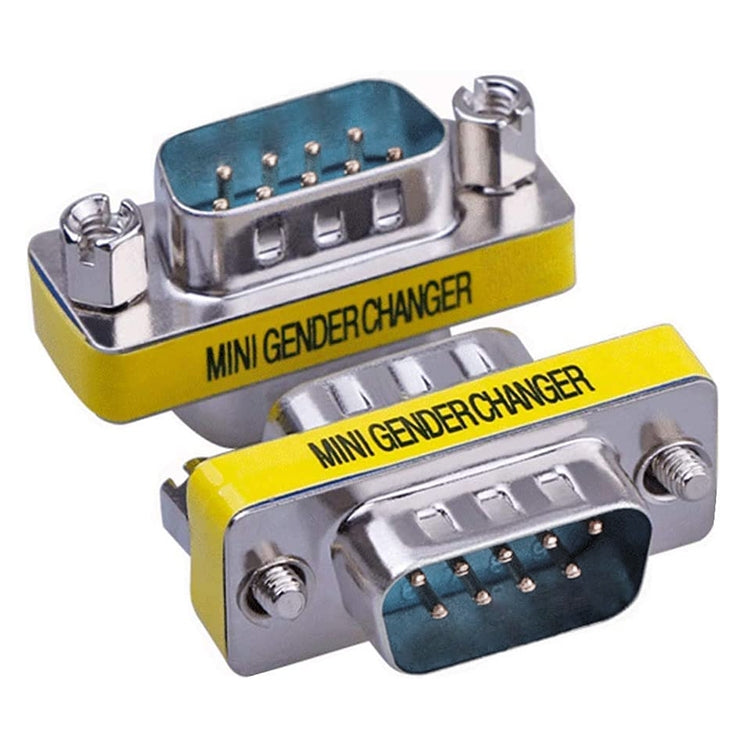 Serial RS232 DB9 9 Pin Female to Female Adapter Converter, RS232 Male to Male, RS232 Female to Female