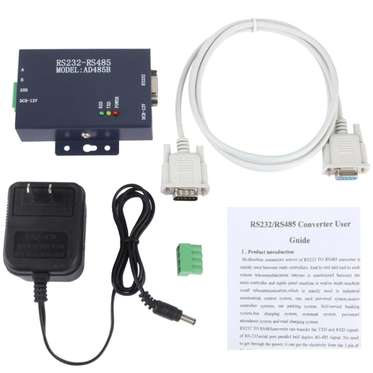 RS-232 to RS-485 Data Converter, RS-232 to RS-485