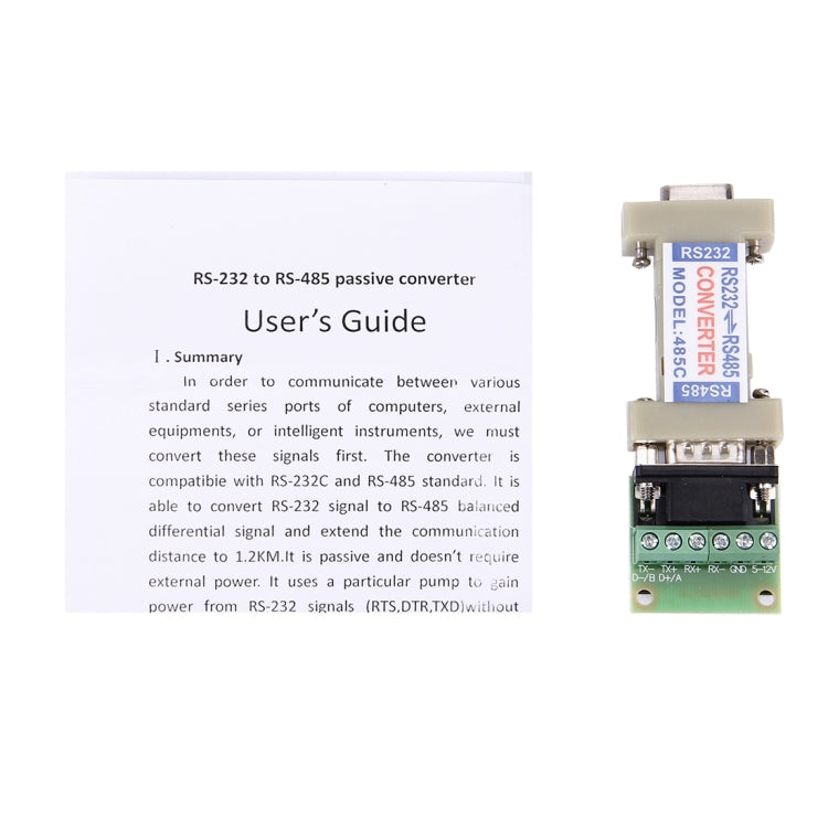 RS232 to RS485 Communication Drivers & Converters, 485C RS232 to RS485