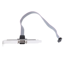 DB9 9pin Com Port host case Cable / RS232 port plate cable, Length: 36cm, RS232,Length: 36cm