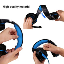 Load image into Gallery viewer, EACH G2000 Over-ear Stereo Bass Gaming Headset with Mic &amp; LED Light for Computer, Cable Length: 2.2m